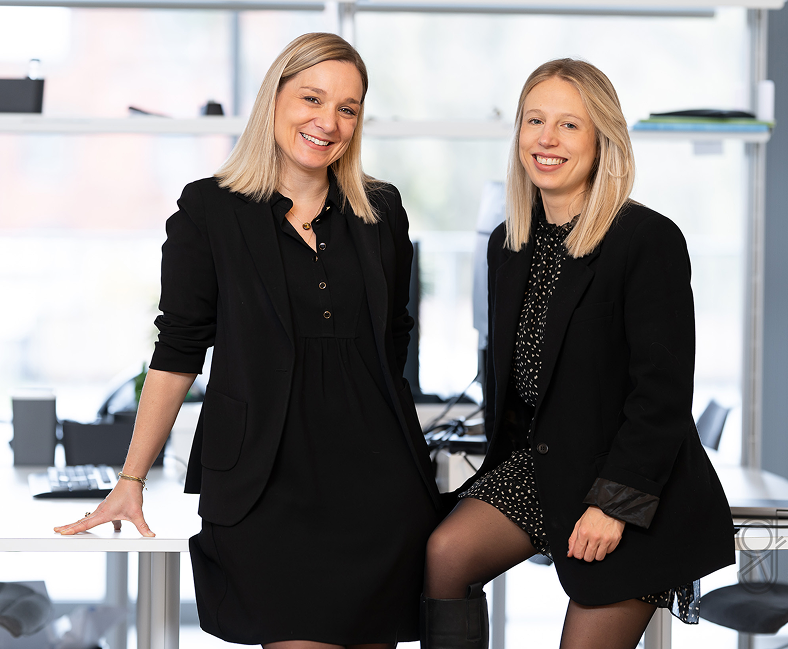  Caroline Hanquet et Manon Lecomte